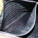 PRADA Shoulder Bag Nylon Green Silver Auth 175332-25