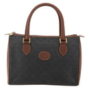 GUCCI GG Canvas Hand Bag Black Gold 002 58 0159 Auth 175333-2