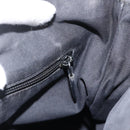 GUCCI GG Canvas Shoulder Bag Black Silver 145357 Auth 175338-21