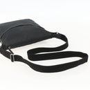 GUCCI GG Canvas Shoulder Bag Black Silver 145357 Auth 175338-7