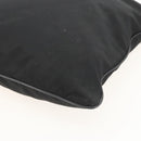 PRADA Shoulder Bag Nylon Black Silver Auth 175343-8