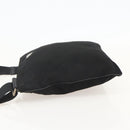 PRADA Shoulder Bag Nylon Black Silver Auth 175343-3