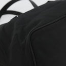 PRADA Hand Bag Nylon Black Silver Auth 175344-14