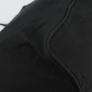 PRADA Hand Bag Nylon Black Silver Auth 175344-16