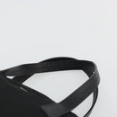 PRADA Hand Bag Nylon Black Silver Auth 175344-8