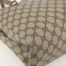 GUCCI GG Supreme Tote Bag PVC Beige Gold 39 02 061 Auth 175347-13