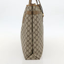 GUCCI GG Supreme Tote Bag PVC Beige Gold 39 02 061 Auth 175347-4