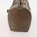 GUCCI GG Supreme Boston Bag PVC Beige Gold Auth 175348-3