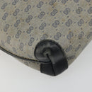 GUCCI Micro GG Supreme Shoulder Bag PVC Navy Gold 007 58 0093 Auth 175353-11