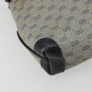 GUCCI Micro GG Supreme Shoulder Bag PVC Navy Gold 007 58 0093 Auth 175353-13
