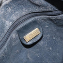 GUCCI Micro GG Supreme Shoulder Bag PVC Navy Gold 007 58 0093 Auth 175353-16