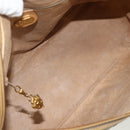 GUCCI Micro GG Supreme Hand Bag PVC 2way Beige Gold 002 58 0033 Auth 175355-18