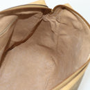 GUCCI Micro GG Supreme Hand Bag PVC 2way Beige Gold 002 58 0033 Auth 175355-19