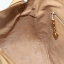 GUCCI Micro GG Supreme Hand Bag PVC 2way Beige Gold 002 58 0033 Auth 175355-20