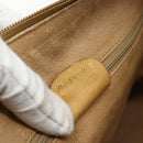 GUCCI Micro GG Supreme Hand Bag PVC 2way Beige Gold 002 58 0033 Auth 175355-23