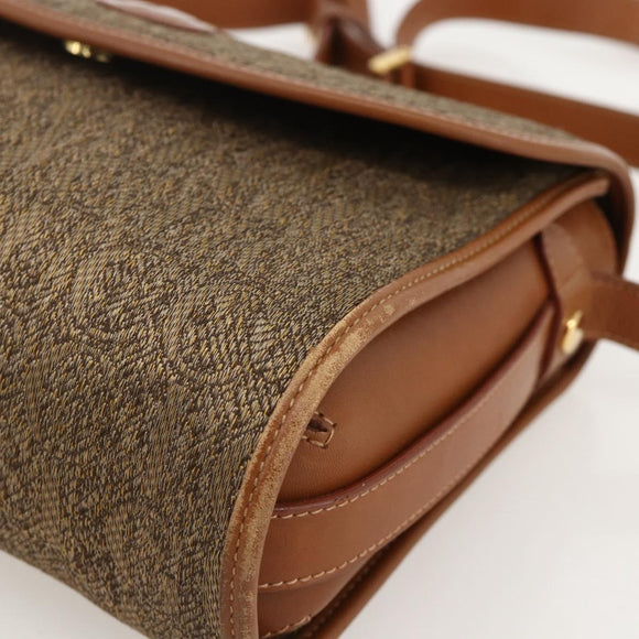 GUCCI Shoulder Bag Canvas Beige Gold 001 14 0712 Auth 175356