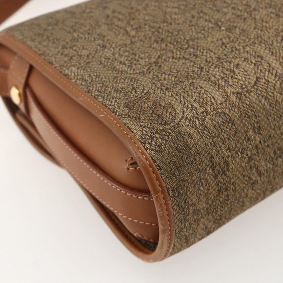 GUCCI Shoulder Bag Canvas Beige Gold 001 14 0712 Auth 175356