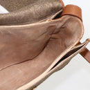 GUCCI Shoulder Bag Canvas Beige Gold 001 14 0712 Auth 175356-18