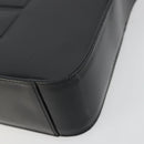 GUCCI Shoulder Bag Patent leather Black Silver Auth 175357-9