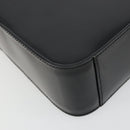 GUCCI Shoulder Bag Patent leather Black Silver Auth 175357-14