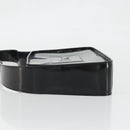 GUCCI Shoulder Bag Patent leather Black Silver Auth 175357-4