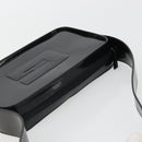 GUCCI Shoulder Bag Patent leather Black Silver Auth 175357-6