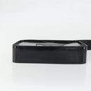 GUCCI Shoulder Bag Patent leather Black Silver Auth 175357-5