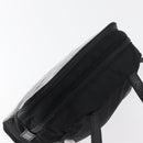 PRADA Backpack Nylon Leather Black Silver Auth 175358-6