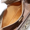 GUCCI GG Supreme Shoulder Bag PVC Beige Gold 001 116 0925 Auth 175362-16