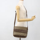 GUCCI GG Supreme Shoulder Bag PVC Beige Gold 001 116 0925 Auth 175362-19