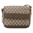 GUCCI GG Supreme Shoulder Bag PVC Beige Gold 001 116 0925 Auth 175362-2