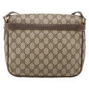 GUCCI GG Supreme Shoulder Bag PVC Beige Gold 001 116 0925 Auth 175362-3