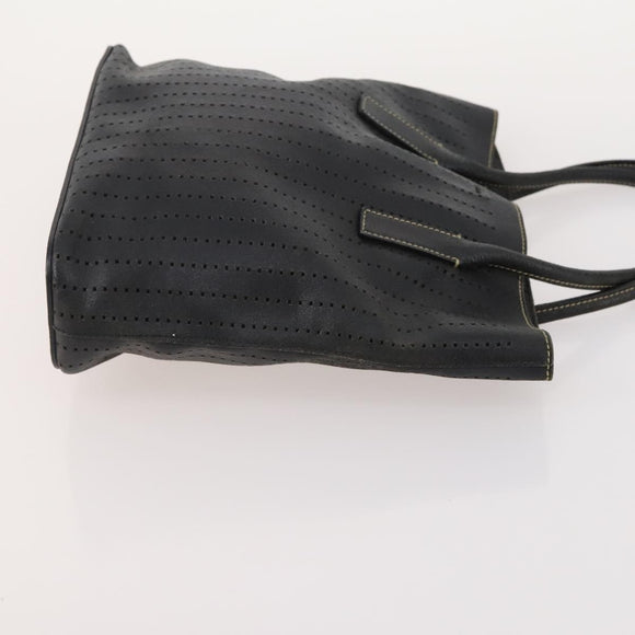 PRADA Shoulder Bag Nylon Canvas Leather 4 Set Black Beige Auth 175363