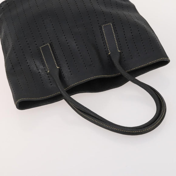 PRADA Shoulder Bag Nylon Canvas Leather 4 Set Black Beige Auth 175363