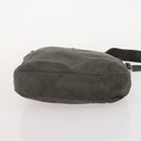 PRADA Shoulder Bag Nylon Canvas Leather 4 Set Black Beige Auth 175363-25