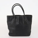 PRADA Shoulder Bag Nylon Canvas Leather 4 Set Black Beige Auth 175363-8