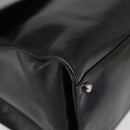 GUCCI Tragetasche Leder Schwarz Silber Original 175365-10