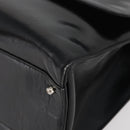 GUCCI Tragetasche Leder Schwarz Silber Original 175365-15