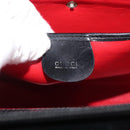 GUCCI Tragetasche Leder Schwarz Silber Original 175365-19