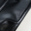 GUCCI Tragetasche Leder Schwarz Silber Original 175365-2