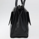 GUCCI Tragetasche Leder Schwarz Silber Original 175365-5