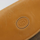 GUCCI Shoulder Bag Canvas Beige Gold Auth 175367-17