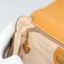 GUCCI Shoulder Bag Canvas Beige Gold Auth 175367-21