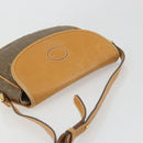 GUCCI Shoulder Bag Canvas Beige Gold Auth 175367-6