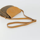 GUCCI Shoulder Bag Canvas Beige Gold Auth 175367-7