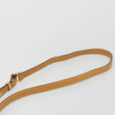 GUCCI Shoulder Bag Canvas Beige Gold Auth 175367-8