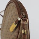 GUCCI Micro GG Supreme Shoulder Bag PVC Beige Gold Auth 175369-15