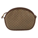 GUCCI Micro GG Supreme Shoulder Bag PVC Beige Gold Auth 175369-3