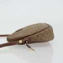 GUCCI Micro GG Supreme Shoulder Bag PVC Beige Gold Auth 175369-5