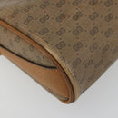 GUCCI Micro GG Supreme Web Sherry Line Bag PVC Beige Gold 89 02 018 Auth 175371-16